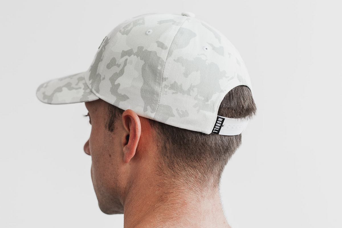 Nobull Crossfit Games® 2022 Classic Men's Hats White Camo | Australia (IA7925)